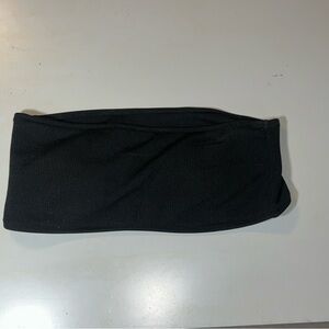 SHEIN SMALL Black Bandeau Swim top